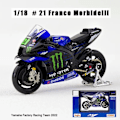 Miniatyrbillede 6 af 6: Ducati Pramac Racing Martin Licenseret Simulering Legering Motorcykel Model