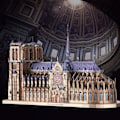 Miniatyrbilde 4 av 4: 3D metall puslespill stikksag, Notre Dame katedralen Paris DIY modell bygg sett leker