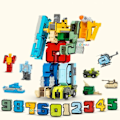 Pikkukuva 4 / 8: Koulutus Kokoa Robotit Transformaatio Rakennus Blocks Toiminta Kuva