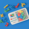 Miniatyrbillede 7 af 7: Super Blok Smart Stiksav Spil Udvidet UP Udfordringer Hjerner Teaser Puslespil Interaktive Spil Legetøj til børn