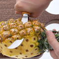 Miniatyrbilde 2 av 5: Rustfritt stål Ananas Kniv Grønnsak Frukt  Skreller Tre håndtak kutter