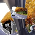 Miniatyrbilde 7 av 8: Justerbar Bil Interiør Hjelpe  Blindsone Speil Rammeløst 360 Grader Vid vinkel Rearview Speil