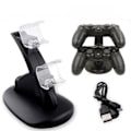 Miniatyrbillede 2 af 3: PS4 Dual Controller Oplader Station Dock