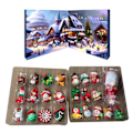 Miniatyrbillede 1 af 3: 24 stykker Ferie Gnome Countdown Kalendere Countdown
