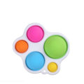 Miniatyrbilde 1 av 7: Baby leker montessori trening brett rangle puslespill fargerik intelligens fidget leker
