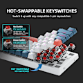 Miniatyrbilde 3 av 7: Mini Mekanisk Tastatur 60% Form Factor 61Keys Gaming Keyboard
