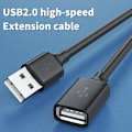 Pikkukuva 2 / 7: USB jatkokaapeli USB kaapeli Smart TV:lle