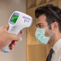 Miniatyrbillede 4 af 6: Pande Digital Termometer Ikke Kontakt Infrarød Medicinsk Termometer
