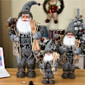 Miniatyrbild 1 av 6: jul stor tomte dockor prydnader stående tomten figurer docka