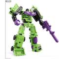 Miniatyrbillede 2 af 6: Transformation MINI Devastator Figur Legetøj