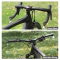 Miniatyrbild 5 av 7: Universal Cykel Rearview Spegel Justerbar Rotera Clear Cykling Styre Konvex View Speglar