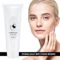 Miniatyrbillede 6 af 6: 80 ml kulstof peeling gel til hudregenerering ansigtsbehandling hudpleje dyb rensning ansigtsbehandling sort maske