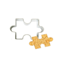 Miniatyrbilde 4 av 6: Jigsaw form cookie mugg kake form rustfritt stål cookie cutter