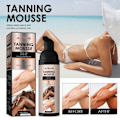 Miniatyrbild 2 av 7: Self Tanning Mousse Spray Fast Body Face Self Tanner 60ml Cream Mak Makeup Solarium Foundation Fake Tan D5n8
