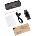 Pikkukuva 6 / 6: Langaton Bluetooth-yhteensopiva auto sarja sarja Handsfree kaiutin Multipoint Aurinko Visiiri kaiutin