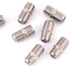 Miniatyrbillede 3 af 6: 10 stk   aluminium   legering   snedker   tønder   stik   F   stik   kobling   adapter