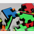 Miniatyrbild 2 av 7: 3x3  3x3x3 Professional Spel Kugghjul Magico Cubo