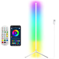 Miniatyrbillede 1 af 11: Stue Værelse Dæmpbar Hjørne Gulv Lampe 150cm Stativ Tuya Smart RGB LED Humør Lys
