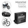 Miniatyrbillede 2 af 7: Benzin Motor Digital Skærm Tach Time Meter Gauge Induktivt Speedometer