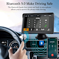 Pikkukuva 5 / 8: 7 tuuman kannettava kosketusnäyttö USB AUX Android Auto auto radio multimedia video soitin