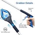Miniatyrbillede 4 af 7: Foldbar Gripper Udvider Hånd Værktøj Strøelse Reachers Plukkere Sammenklappelig Affald Reacher Grabber Pick Up Værktøj