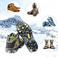 Pikkukuva 6 / 6: Nasta Lumi Jää Kynsi Kiipeily Liukumisenesto Piikit Kahtimet Crampon Cleats Urheilu Kengät Suoja