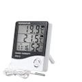 Pikkukuva 1 / 7: Mini LCD langattomille lämpömittarille LCD Smart sähköinen digitaalinen kosteusmittari lämpömittari sää asema kelloille