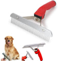 Miniatyrbillede 2 af 7: Hunde børster til pleje store hunde langt hår hund rive kæledyr pleje børste