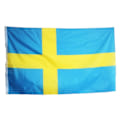 Miniatyrbilde 6 av 6: Wave 90X150cm SWE SE Kongeriket Sverige Flagg Sverige Flagg Banner
