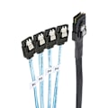 Miniatyrbild 3 av 6: Mini SAS kabel SFF-8087 till SATA Mini SAS Breakout kabel SFF8087 till SATA
