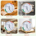 Miniatyrbillede 5 af 8: 2 In 1 Termometer Hygrometer Indendørs Fugtighed Temperatur Meter Måler