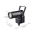 Miniatyrbilde 4 av 7: LED Disco Ball Lys Beam Spot Light