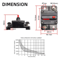 Miniatyrbilde 5 av 6: Krets Breaker Power Protect Fuse Trolling