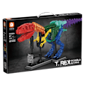 Pikkukuva 4 / 6: Jurassic Dinosaurs Boilding Blocks Indominus Rex DIY Tyrannosaurus Action Figuuri Malleja Lapset lelut