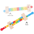 Miniatyrbillede 5 af 7: Børn's Matematik Dekomponering Lineal Montessori Tidlig Uddannelse Børnehave Matematik Operationer Digital Opløsning Lineal