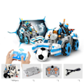 Miniatyrbillede 6 af 6: Fodbold Robot Elektrisk Byggeklodser RC Bil Teknisk APP Program Fjernbetjening Køretøj Klods Legetøj