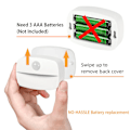 Miniatyrbillede 3 af 7: Bevægelse Sensor Lys Indendørs LED Nat Lys Stick on Natlampe Batteri Opereret Lys