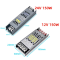 Miniatyrbillede 4 af 5: Ultra tynd lys transformatorer 220V til DC 24V strømforsyning adapter