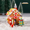 Miniatyrbild 4 av 5: Jul Gör-det-själv Bygg block Musik Låda LED Upplyst Jul dekorationer prydnad
