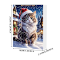 Miniatyrbilde 3 av 4: Søt jul advent kalender katt nedtelling kalender