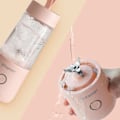 Miniatyrbilde 5 av 7: 350ml Bærbar Elektrisk Vitamin Juice Cup Vitamer Fruit Juicer USB Lading Smoothie Blender Mixer Machine