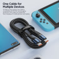 Miniatyrbild 6 av 8: 100W USB C Till Typ C kabel PD snabb laddning laddare kabel data sladd