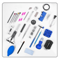 Miniatyrbild 7 av 7: Klocka Reparation Verktyg Kit Armband Pin Remover Låda Klocka Movement Öppnare Fjäder Stång Bänd Klocka Batteri Byte Verktyg