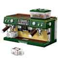 Miniatyrbillede 5 af 6: Kaffe Maskine Model Mikro Byggeklodser Mini Diamant By Ven Klodser Set Børn Legetøj Børn Pige Spil
