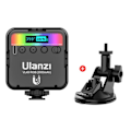 Miniatyrbilde 7 av 8: RGB Full Farge LED Video Lys 2500K-9000K 800LUX Magnetic Mini Fill Light Extend 3 Cold Shoe