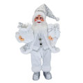 Miniatyrbild 6 av 6: Stående hållning present tomten docka prydnader jul hängen god jul dekor