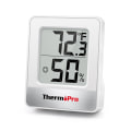 Miniatyrbild 1 av 5: Mini Digital Inomhus Rum Termometer Hygrometer För Hem Väder Station Vit