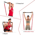 Miniatyrbillede 4 af 7: Workout Bar Passer Modstand Bands med Clip Bærbar Resistance Bands Exercise Bar