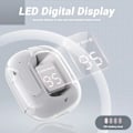 Pikkukuva 5 / 6: Langattomat Bluetooth nappikuulokkeet HiFi Stereo Kuulokkeet Digitaalinen Näyttö Kohinan vaimennus Kuulokkeet mikrofonilla peli nappikuulokkeet