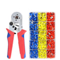 Miniatyrbillede 2 af 6: Crimping Værktøj HSC8 Selvjusterbar Ratchet, Stripning Skæring Tang YE-1R, Crimping Connectors kit